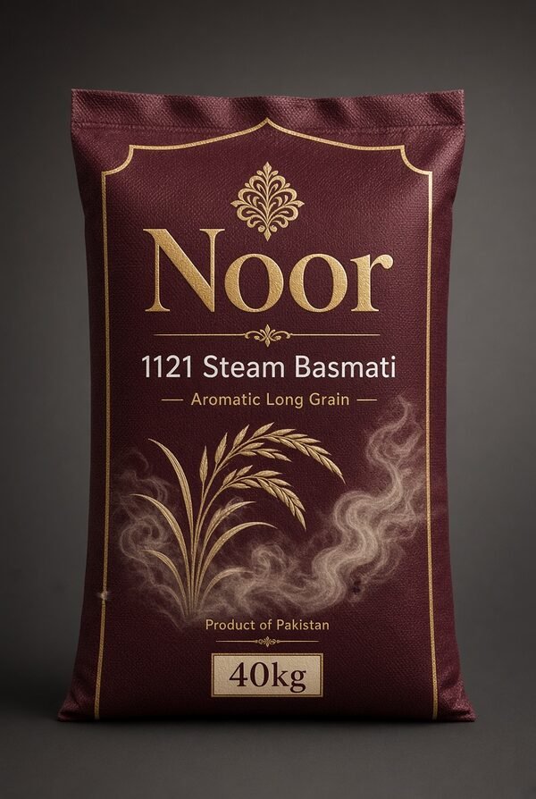 Noor 1121 Steam Basmati Rice Bag