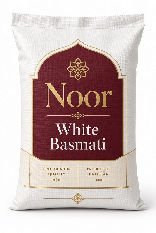 Noor White Basmati Rice Bag